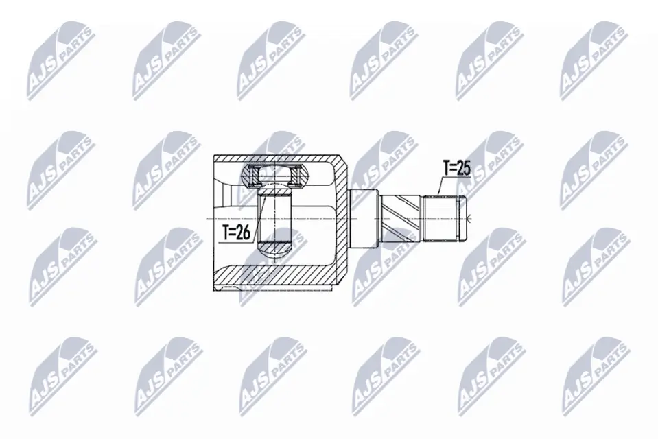 Joint Kit, drive shaft NPW-PL-076