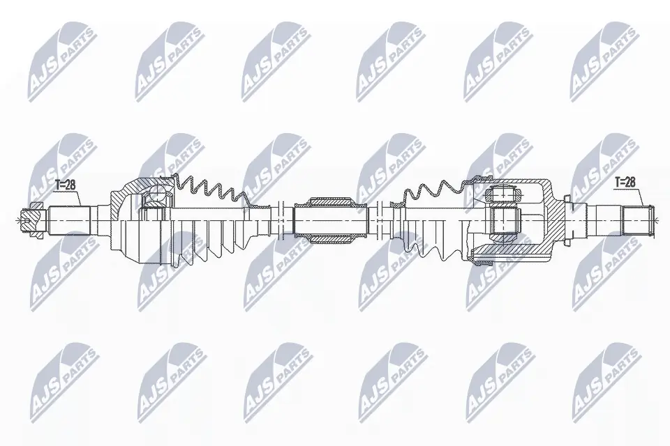 Drive Shaft NPW-MZ-062