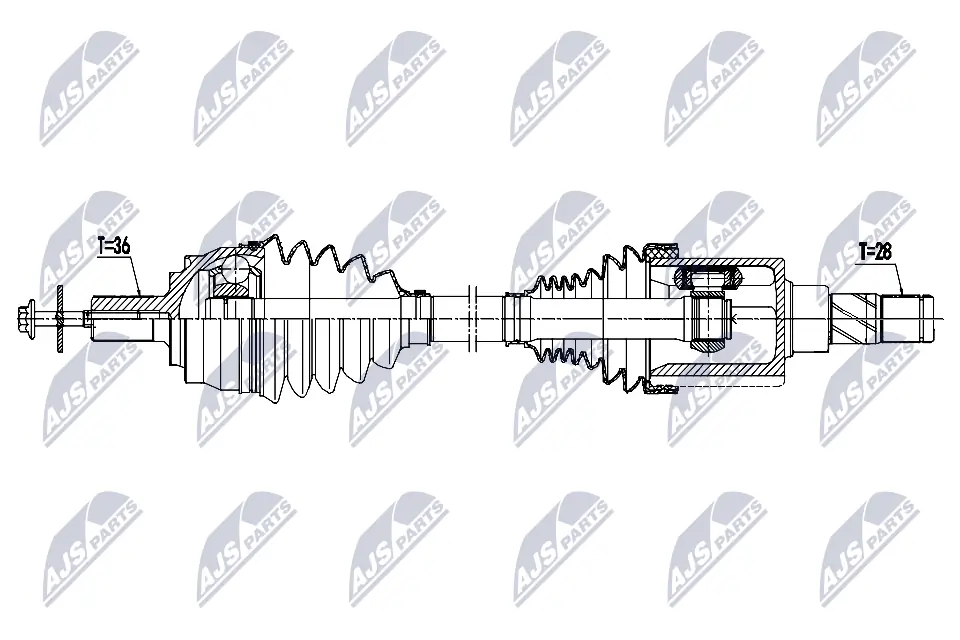 Drive Shaft NPW-VV-170