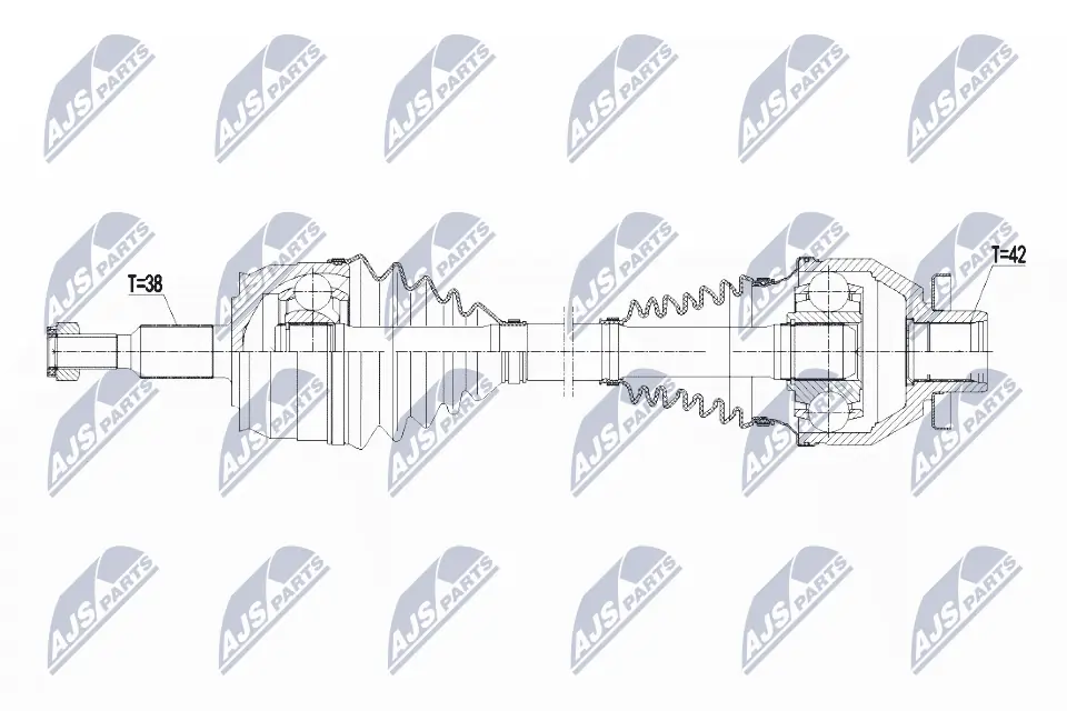 Drive Shaft NPW-VW-139