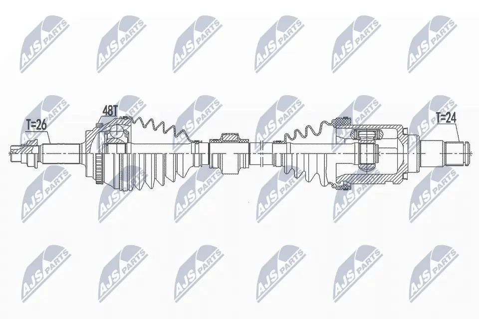 Drive Shaft NPW-TY-137