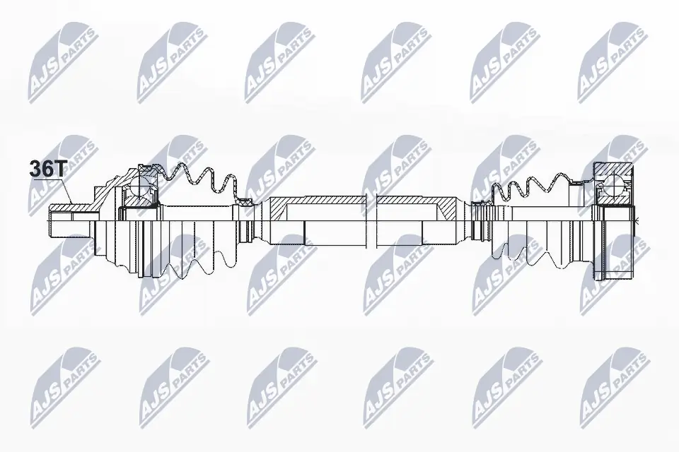 Drive Shaft NPW-VW-085