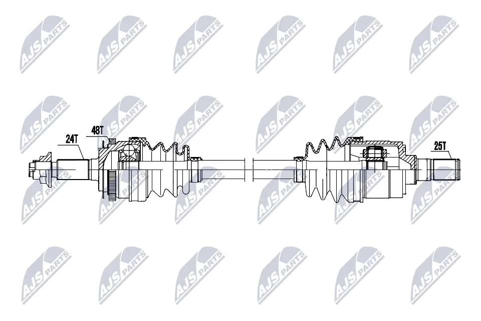 Drive Shaft NPW-KA-404