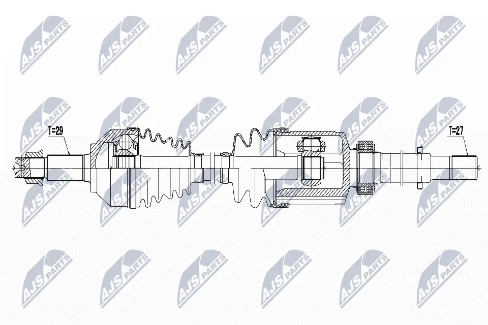 Drive Shaft NPW-NS-062