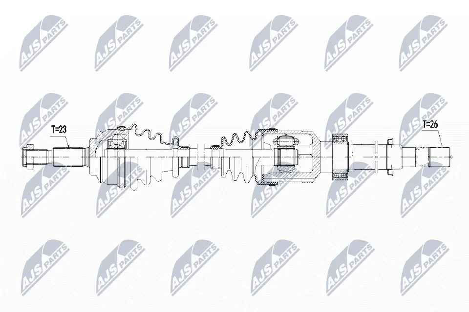 Drive Shaft NPW-RE-067