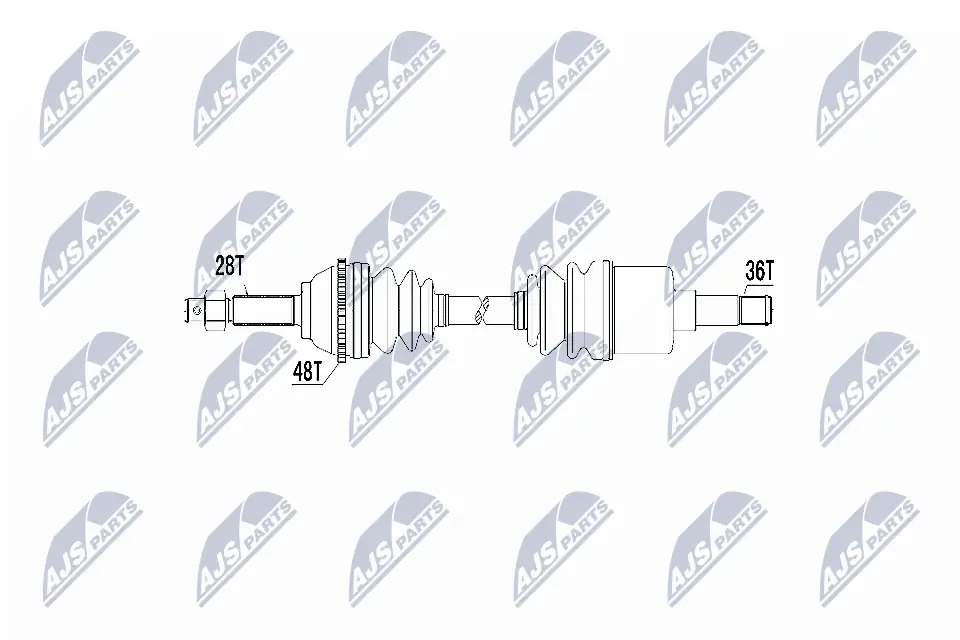 Drive Shaft NPW-FR-031
