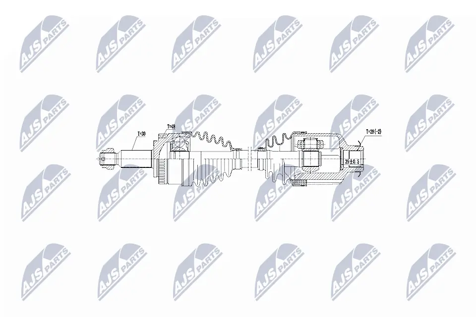 Drive Shaft NPW-KA-342