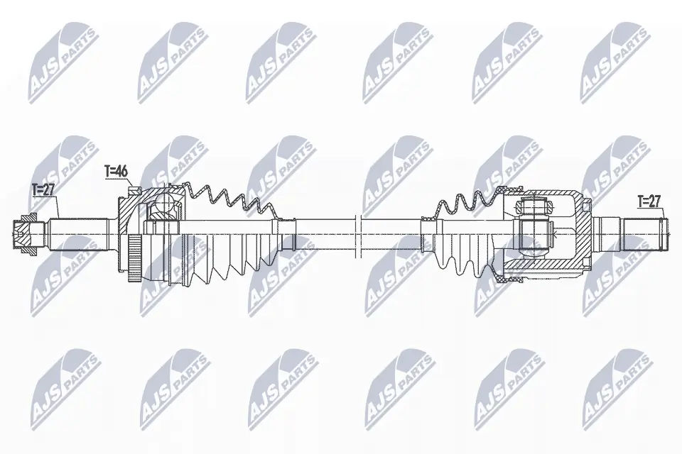 Drive Shaft NPW-HY-621