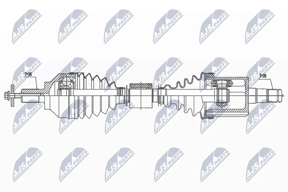 Drive Shaft NPW-VV-139