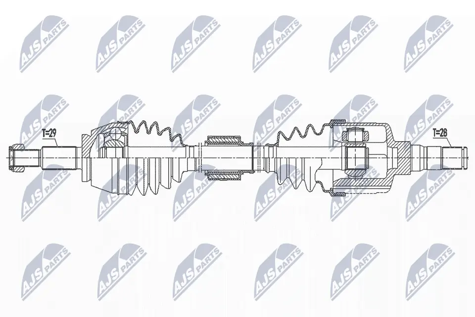 Drive Shaft NPW-RE-190