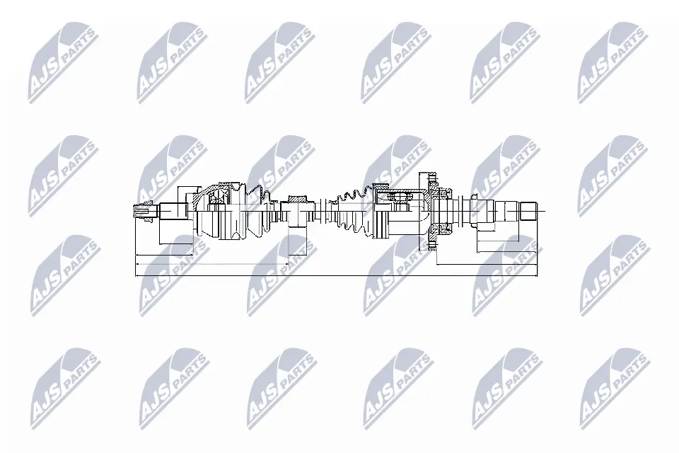 Drive Shaft NPW-TY-063