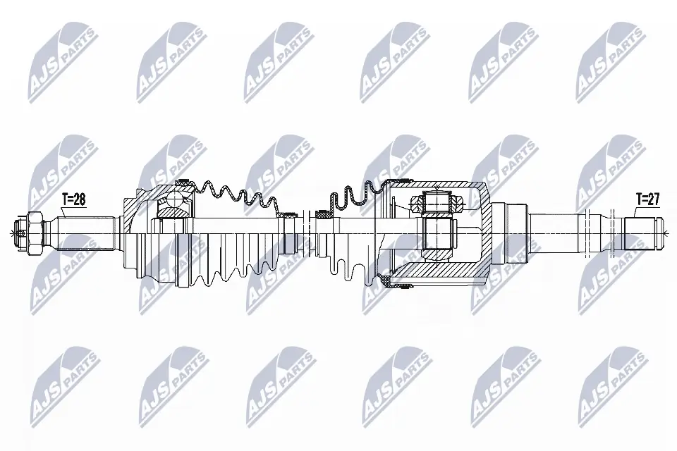 Drive Shaft NPW-CH-044
