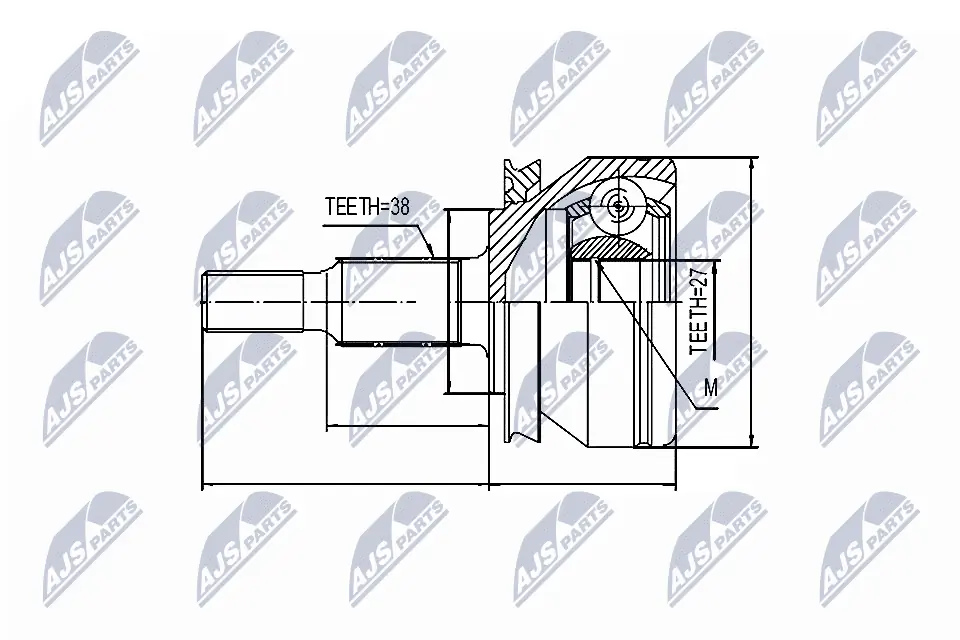 Joint Kit, drive shaft NPZ-VW-032