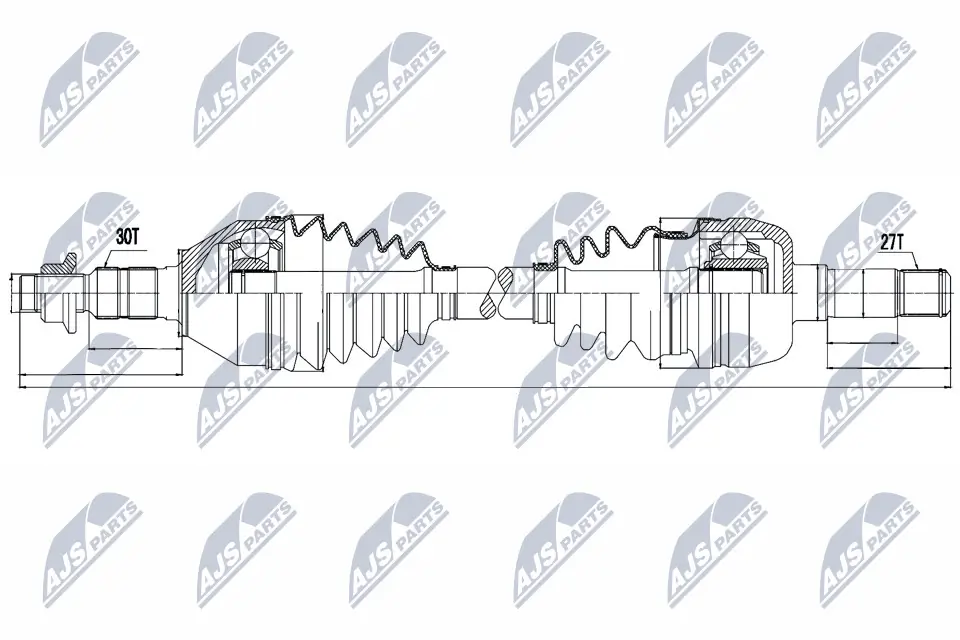 Drive Shaft NPW-PL-036