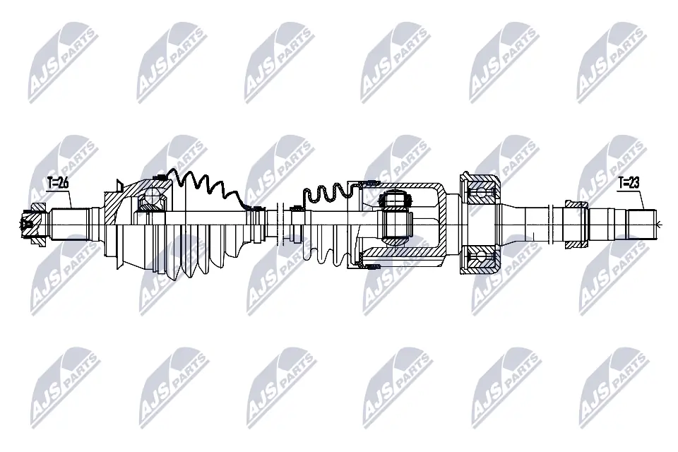 Drive Shaft NPW-BM-204