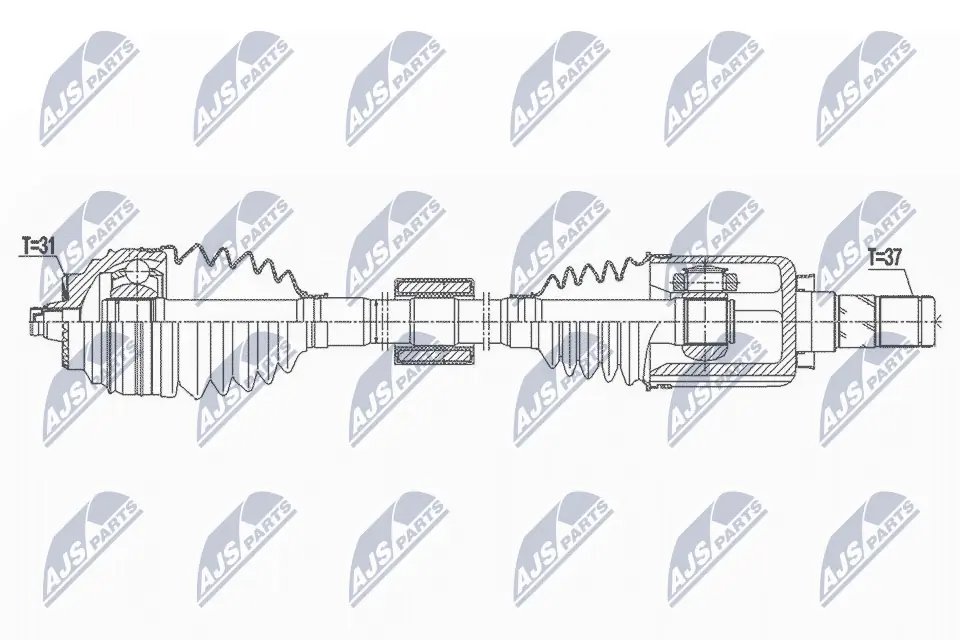 Drive Shaft NPW-BM-170
