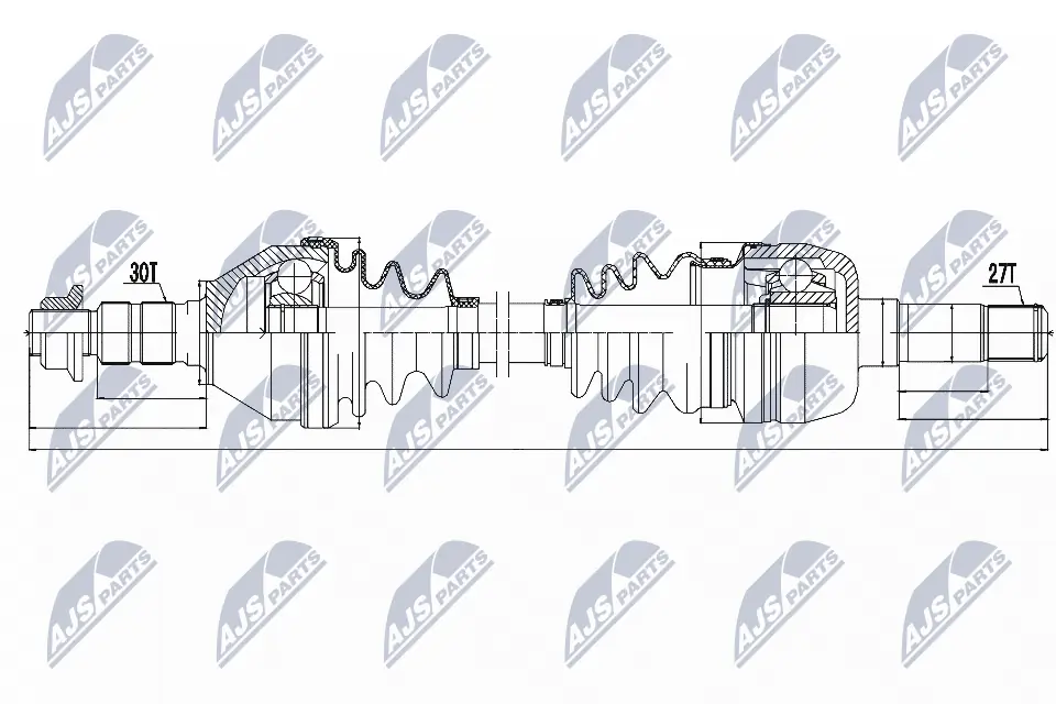 Drive Shaft NPW-PL-043