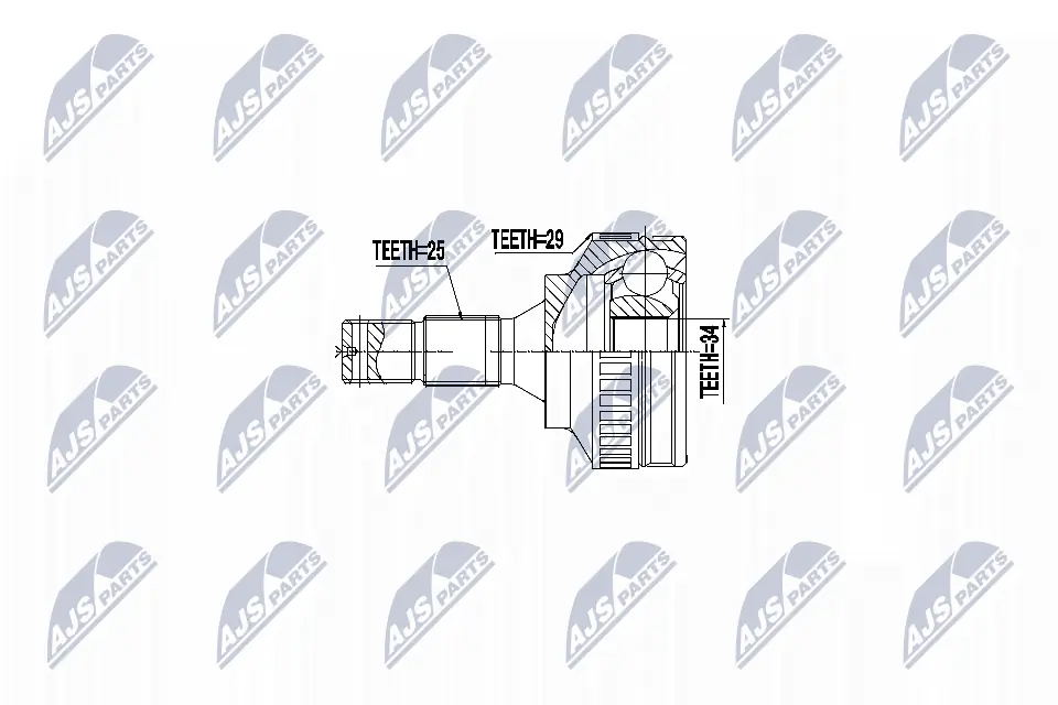 Joint Kit, drive shaft NPZ-CT-009
