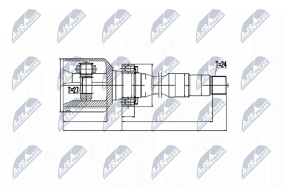 Joint Kit, drive shaft NPW-TY-029