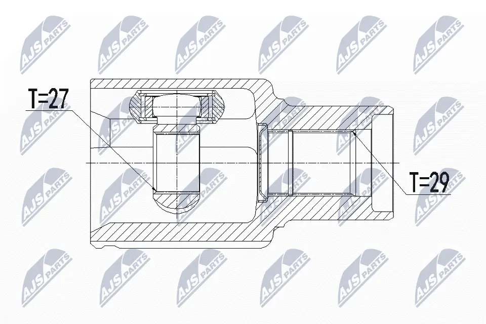 Joint Kit, drive shaft NPW-FR-089