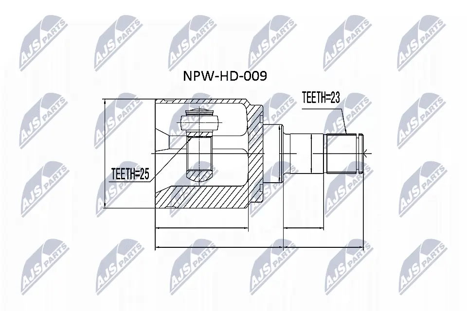 Joint Kit, drive shaft NPW-HD-009