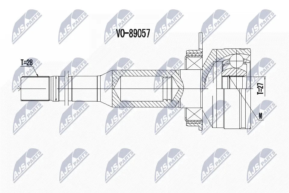 Joint Kit, drive shaft NPW-VV-100