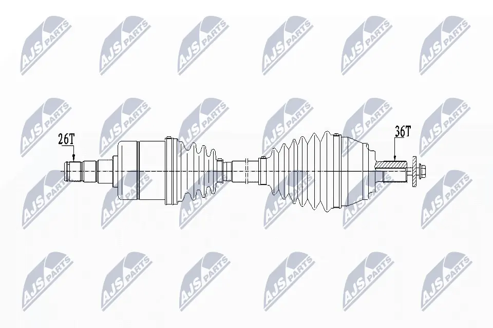 Drive Shaft NPW-VV-131