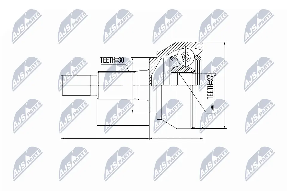 Joint Kit, drive shaft NPZ-VW-027