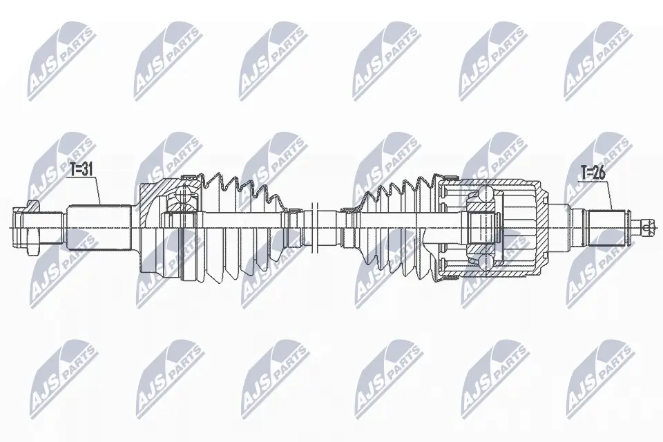 Drive Shaft NPW-LR-027