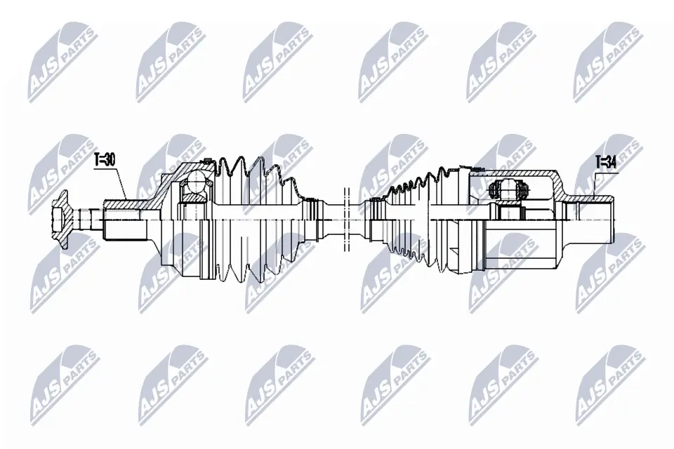 Drive Shaft NPW-ME-060
