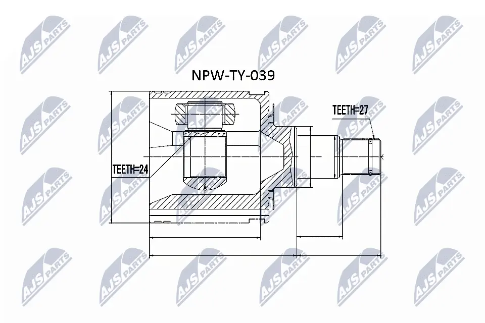 Joint Kit, drive shaft NPW-TY-039