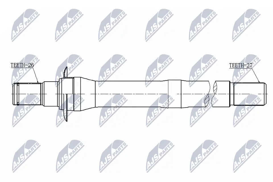 Drive Shaft NWP-HY-506