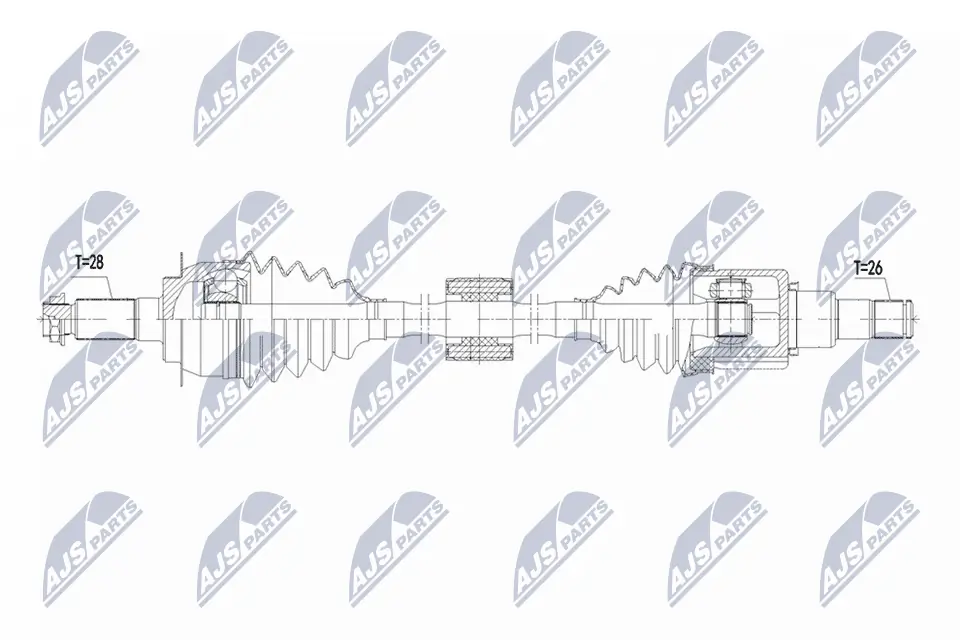 Drive Shaft NPW-SU-071