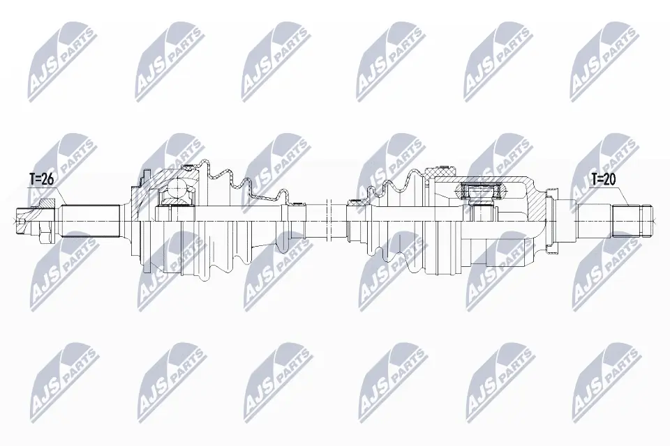 Drive Shaft NPW-TY-119