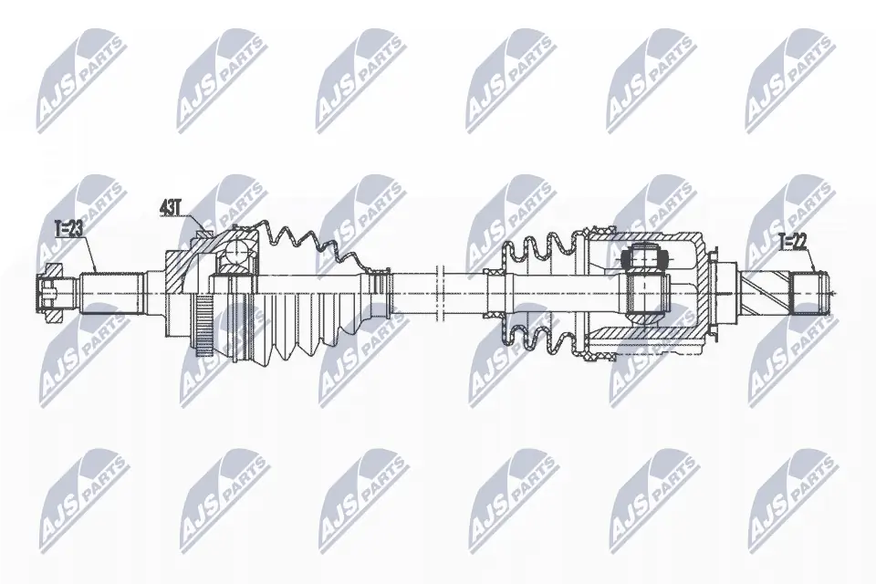 Drive Shaft NPW-PL-123