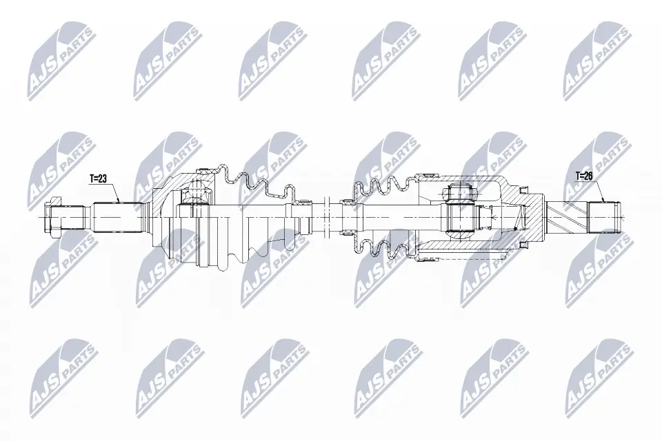 Drive Shaft NPW-RE-063