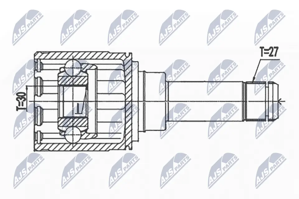 Joint Kit, drive shaft NPW-BM-146