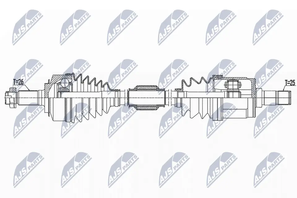 Drive Shaft NPW-HD-090