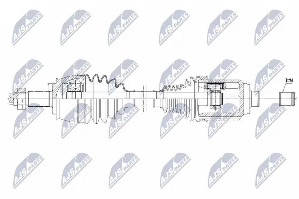 Drive Shaft NPW-FT-096