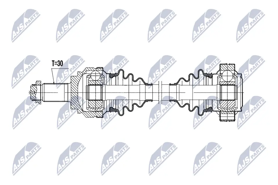 Drive Shaft NPW-BM-212