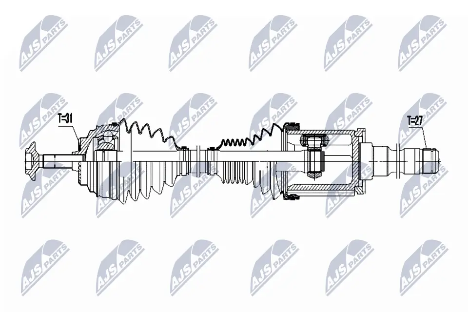 Drive Shaft NPW-BM-050