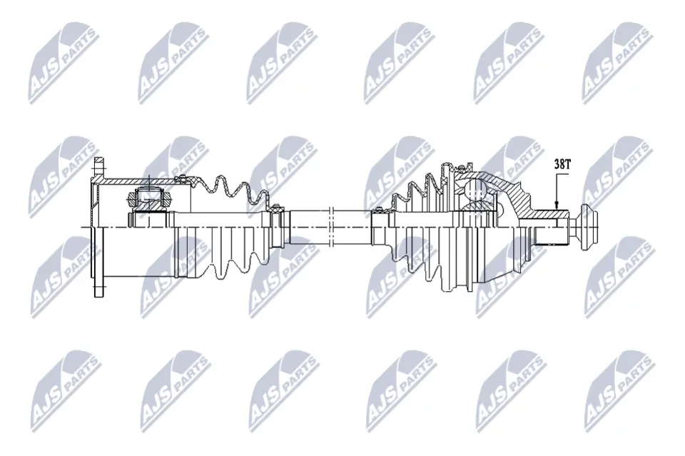 Drive Shaft NPW-AU-071