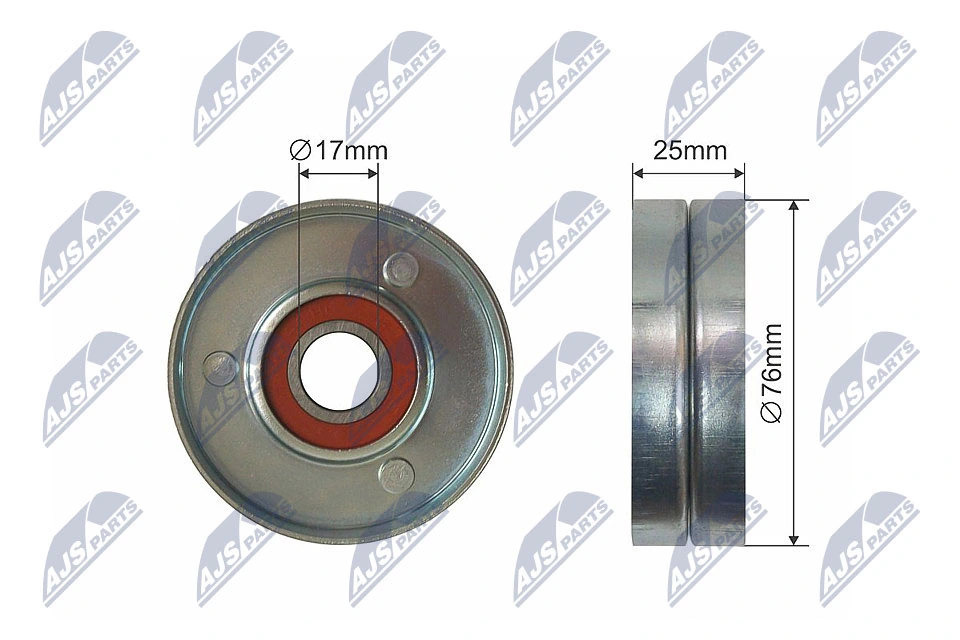 Tensioner Pulley, V-belt RNK-DW-011