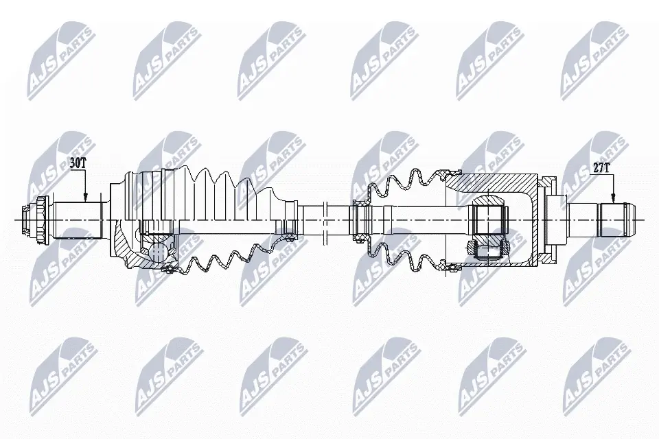 Drive Shaft NPW-BM-151