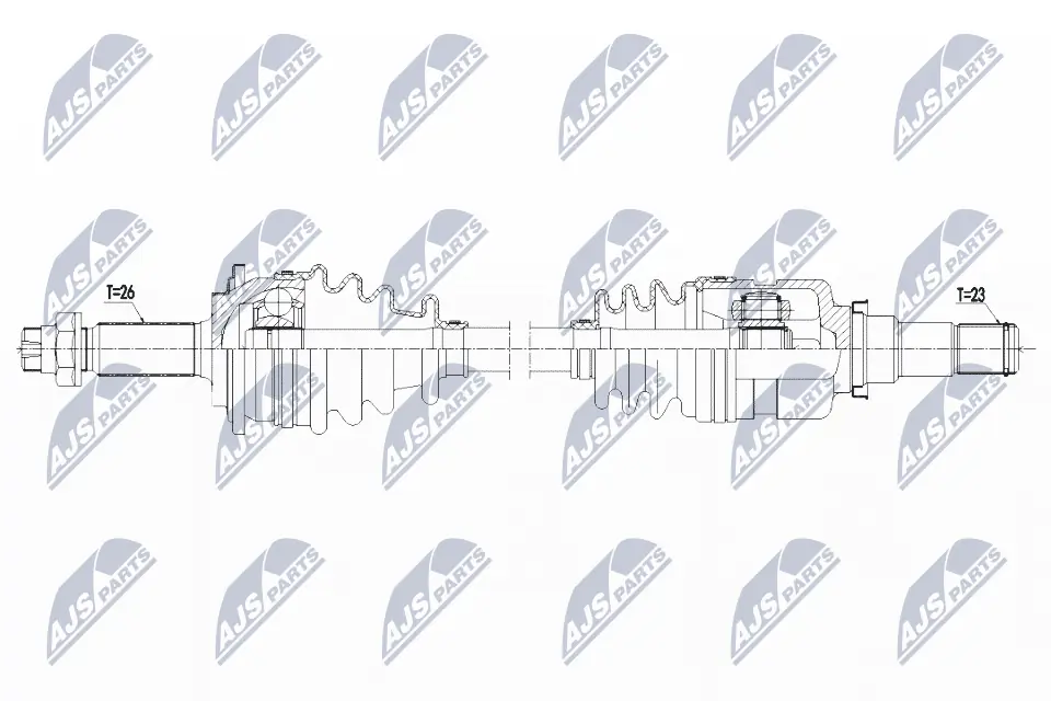 Drive Shaft NPW-TY-115
