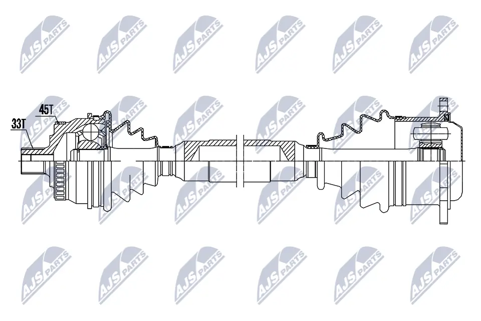 Drive Shaft NPW-AU-061