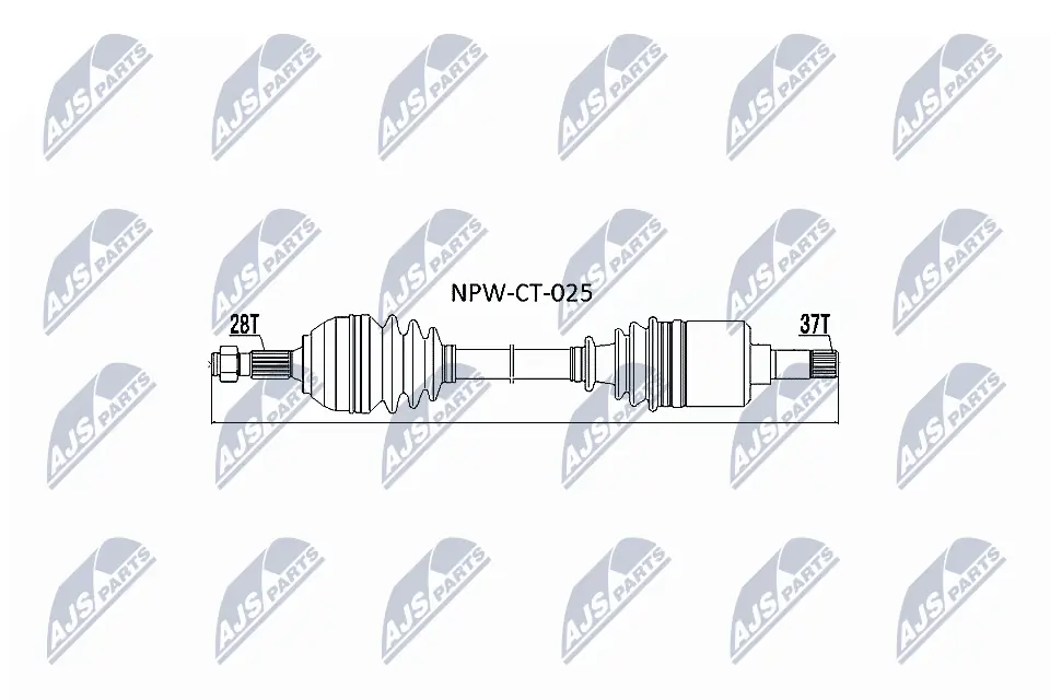 Drive Shaft NPW-CT-025