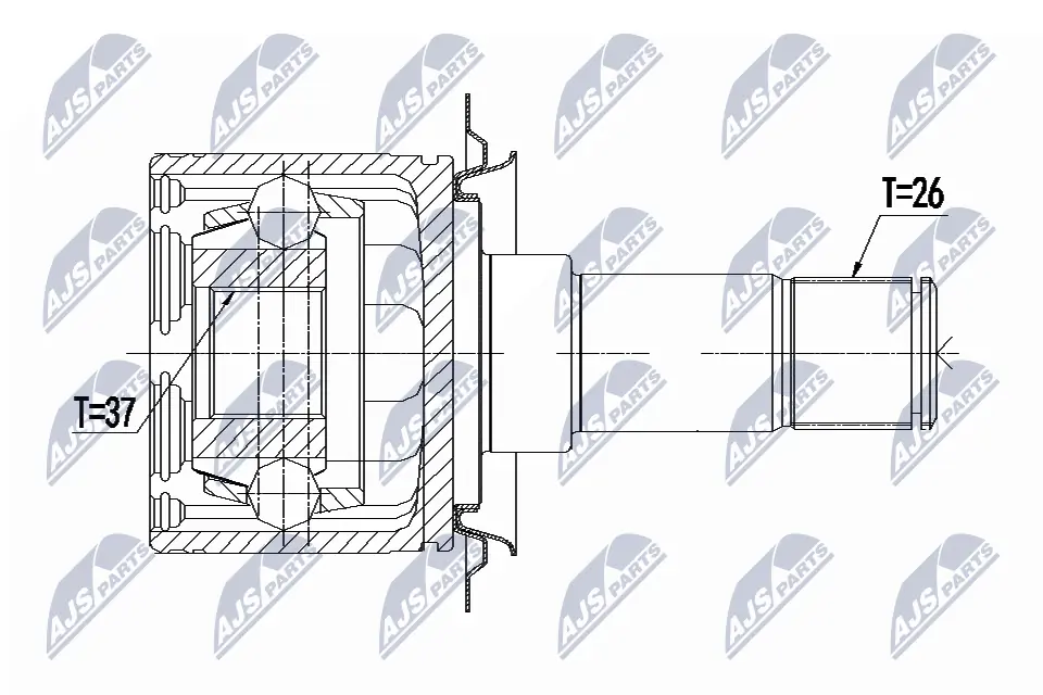 Joint Kit, drive shaft NPW-ME-094