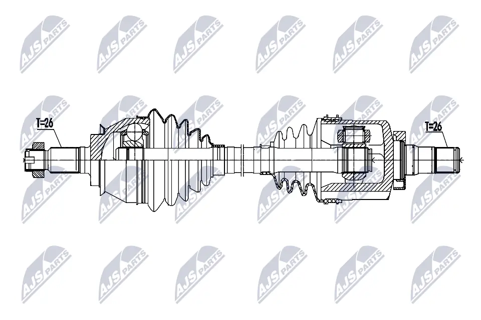 Drive Shaft NPW-BM-206