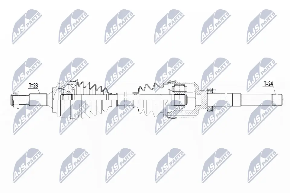 Drive Shaft NPW-PE-017